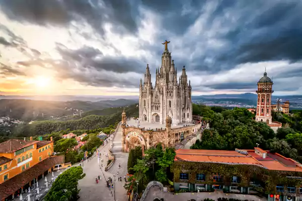 Tibidabo Mountain